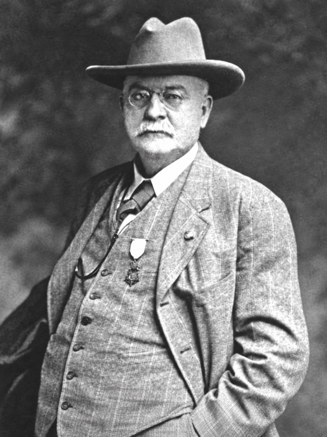 Historical portrait of Civil War veteran and Medal of Honor recipient David Frakes Day