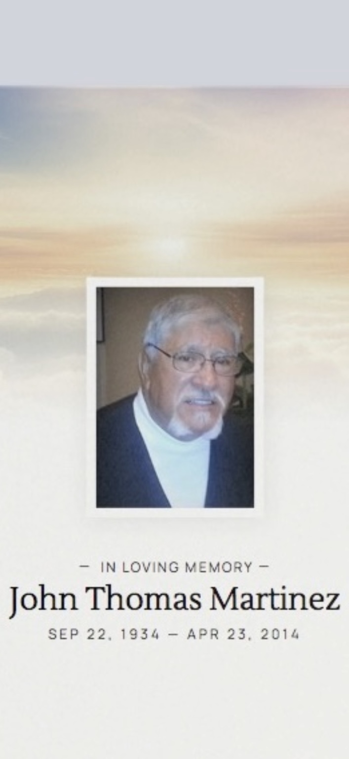 Portrait of U.S. Army veteran John Thomas Martinez
